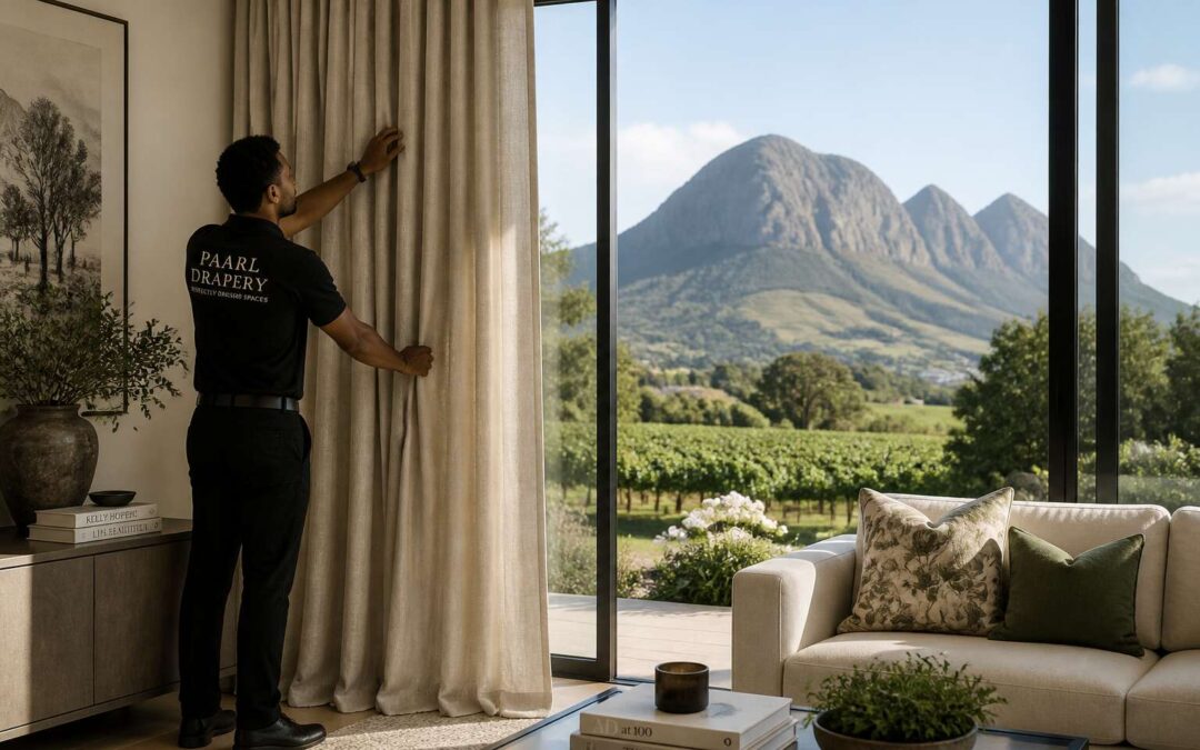 Schedule Drape Installers Paarl for Precise Window Drapery.