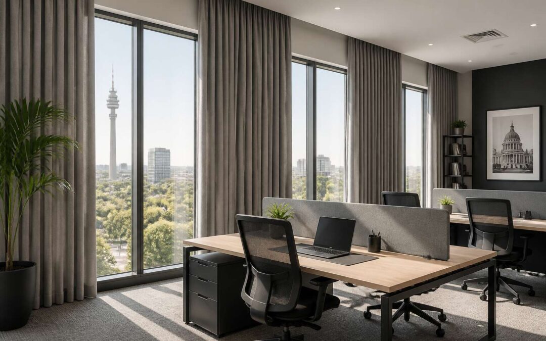 Commercial Drapes Pretoria enhance your office and retail spaces.